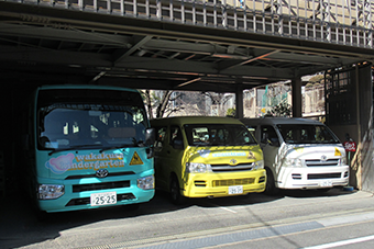 葛飾若草幼稚園 送迎バス