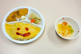 葛飾若草幼稚園 自園調理の給食