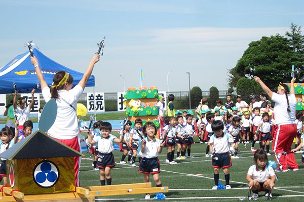 葛飾若草幼稚園の行事：10月 運動会