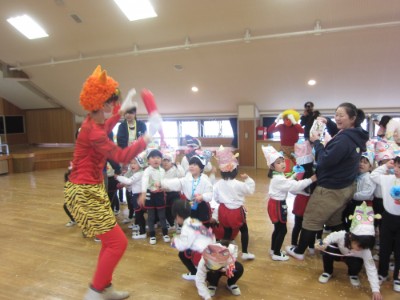 18年2月 節分の豆まき 葛飾若草幼稚園ブログ